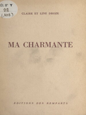 cover image of Ma charmante
